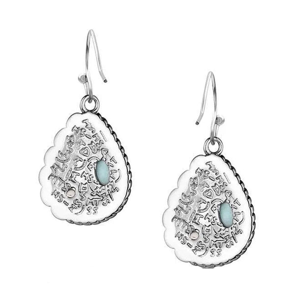 ER6402 Montana Silversmiths Cowgirl Credo Earrings