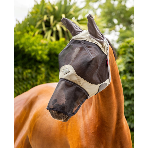 IT04133 LeMieux Visor-Tek Full Fly Mask - Fern