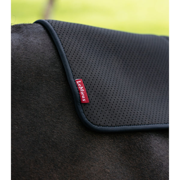 IT06932 LeMieux Black Non-Slip Half Pad Square - Large