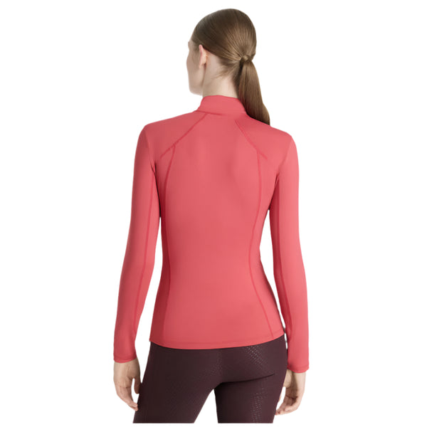 IT07159 LeMieux Women's Long Sleeve Classique Long Sleeve Base Layer - Cranberry