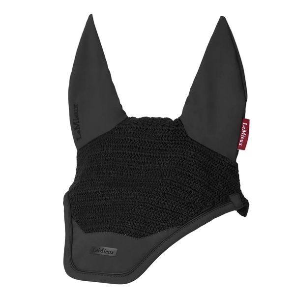 IT07764 LeMieux Essence Fly Veil Hood Bonnet - Black