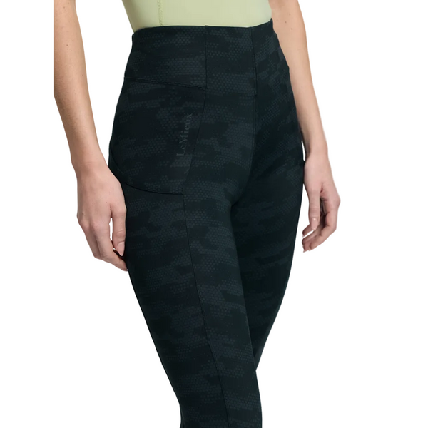 IT08198 LeMieux Women's Naomi Pull On Full Seat Breeches - Camo Black