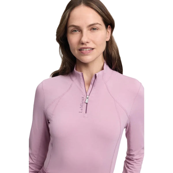IT08219 LeMieux Women's Long Sleeve Classique Long Sleeve Base Layer - Fondant