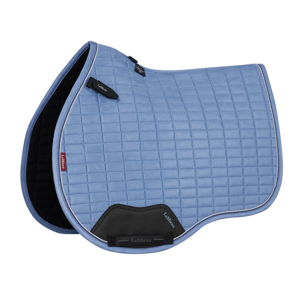IT08274 LeMieux Suede GP General Purpose Saddle Pad - Powder Blue