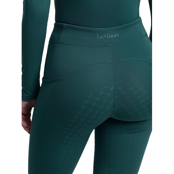 IT08565 LeMieux Young Rider Orla Full Seat Pull On Breeches - Jungle