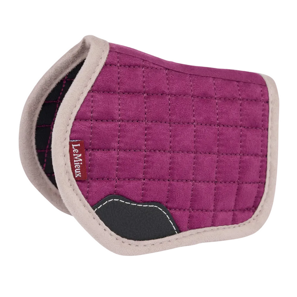IT09314 LeMieux Toy Pony Saddle Pad - Blackberry