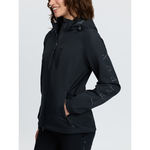 IT09668 LeMieux Women's Athena Waterproof Lightweight Jacket - Black