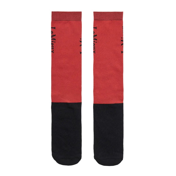 IT09841 LeMieux Competition Logo 2 Pack Socks - Russet