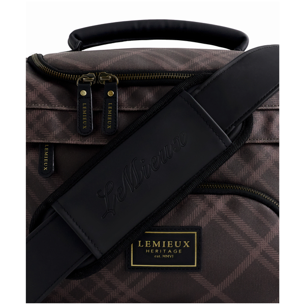 IT11328 LeMieux Heritage ProKit Lite Grooming Bag Groom Tote - Cocoa