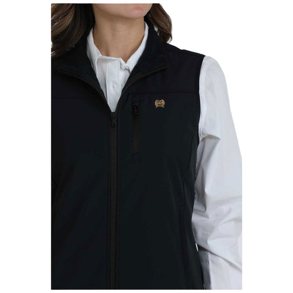 MAV9922001 Cinch Women's Windproof Vest - Black