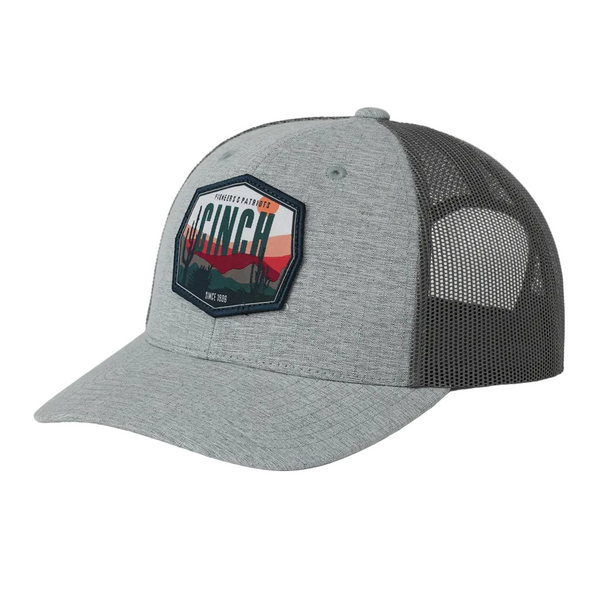 MCC0660657 Cinch Men's FlexFit Trucker Cap - Grey
