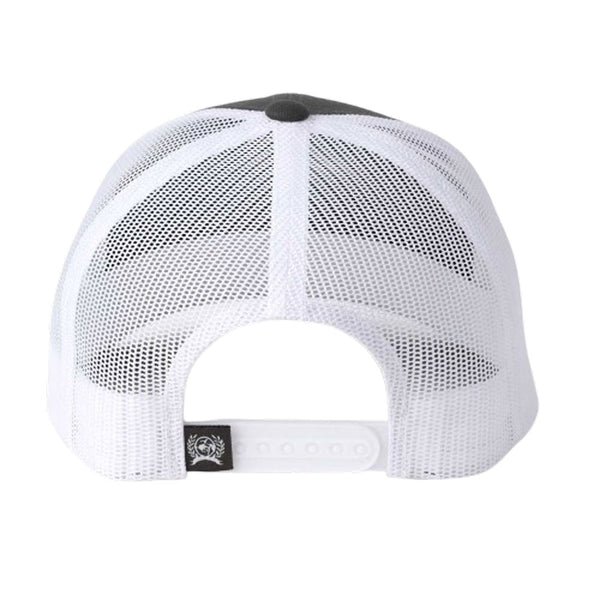 MHC7901011 Cinch Women's Logo Trucker Cap - Grey/White