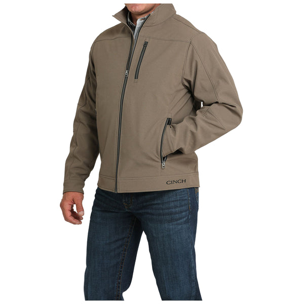 MWJ1539005 Cinch Men's Concealed Carry Bonded Jacket - Brown