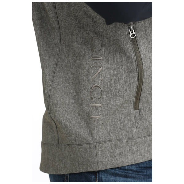 MWV1541011 Cinch Men's Concealed Carry Bonded Vest - Olive