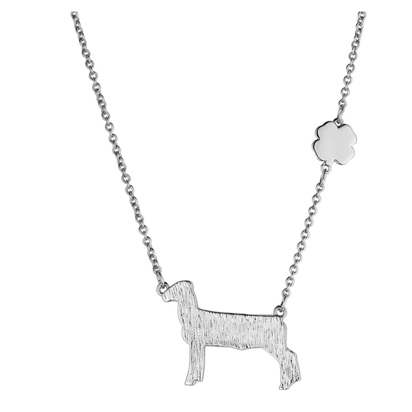 NC6572 Montana Silversmiths 4-H Sheep Showman Necklace