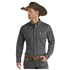 PMB2S01876 Panhandle Men's Solid One Pocket Western Buttondown Shirt - Steel