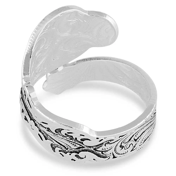 RG5069B Montana Silversmiths Timeless Heirloom Spoon Ring