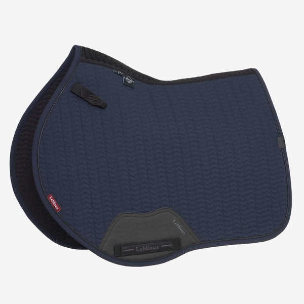 IT05919 LeMieux Essence Eurojump Square English Saddle Pad - Navy