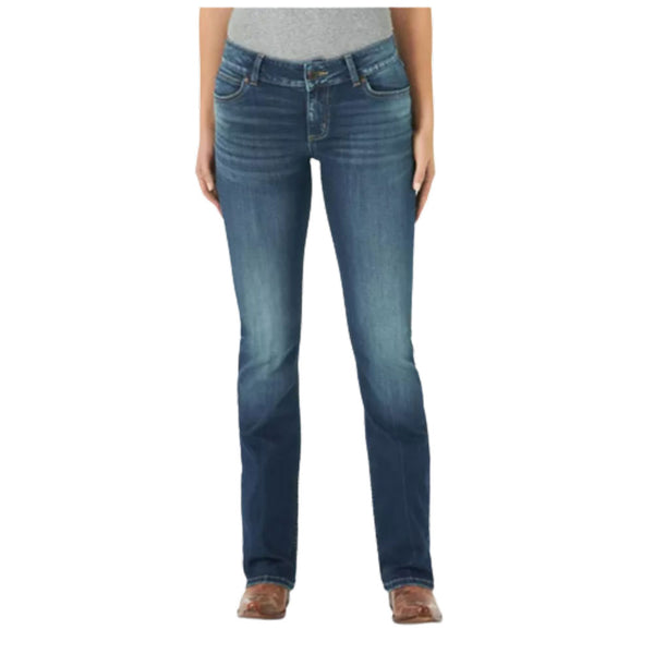 09MWZPV Wrangler Women's Retro Mae Mid Rise Boot Cut Jean - Vivianna