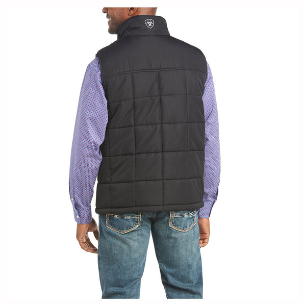 10011523 Ariat Men's Crius Insulated Vest Conceal Carry - Black