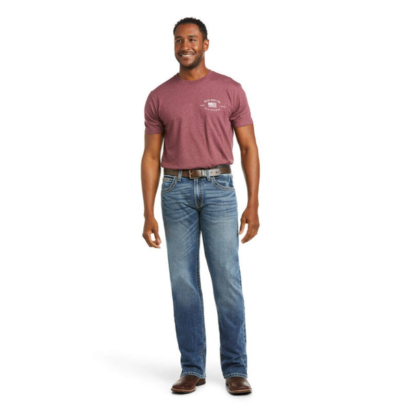 10021879 Ariat Men's M5 Stillwell Straight Fit Straight Leg Jeans - Fargo