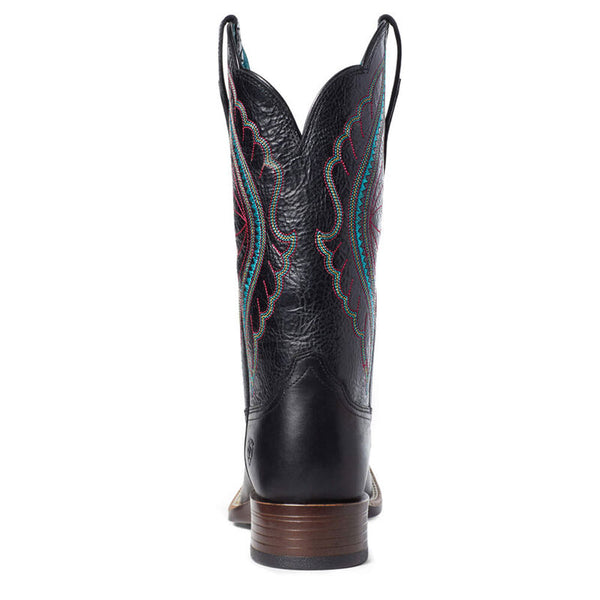 10035934 Ariat Women's PrimeTime Western Boot - True Black