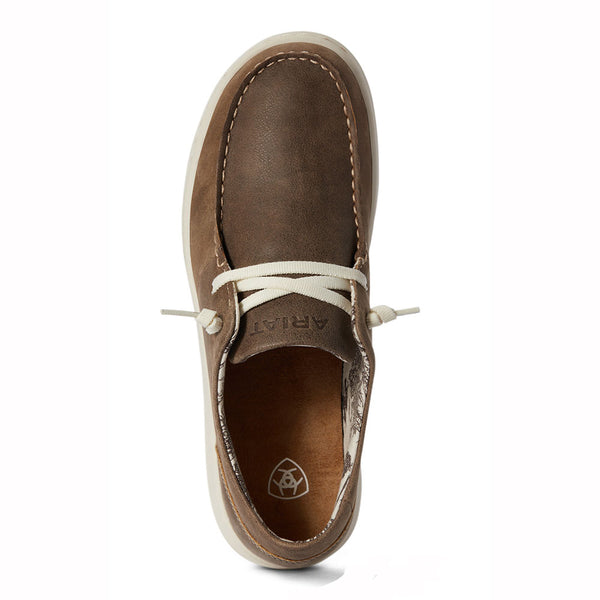 10038484 Ariat Women's Hilo Slip on Shoe - Brown Bomber