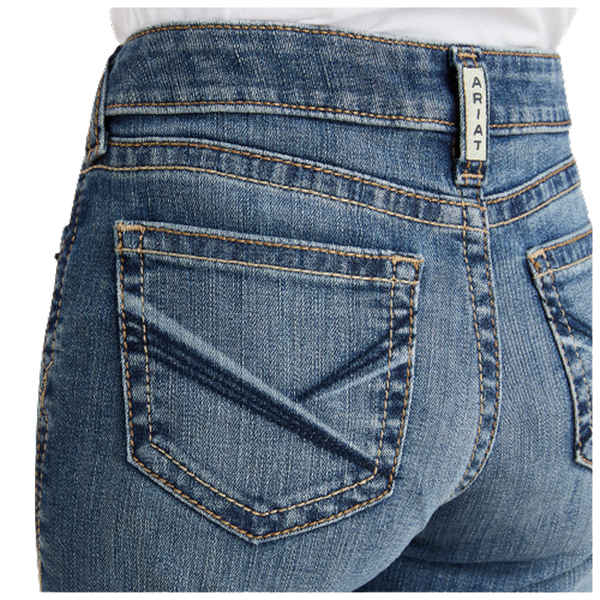 10043206 Ariat Girls' REAL Leila Bootcut Jean - Eleanor