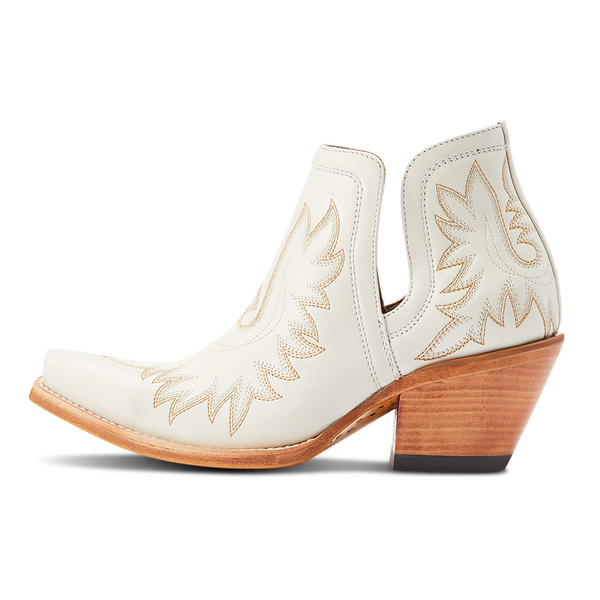 10044484 Ariat Women's Dixon Short Western Fashion Boot - Blanco
