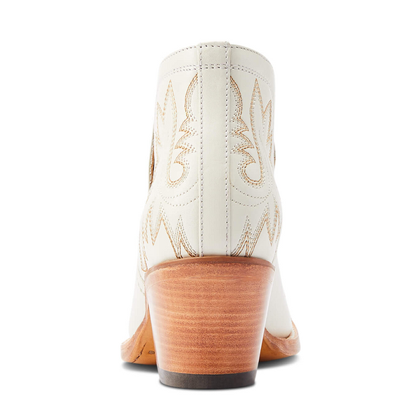 10044484 Ariat Women's Dixon Short Western Fashion Boot - Blanco
