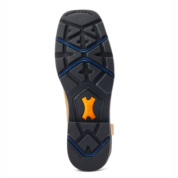 10044544 Ariat Men's Sierra Shock Shield H2O Work Boot - Distressed Brown