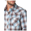 112324671 Wrangler Men's Retro Long Sleeve Western Shirt - Multicolor Plaid