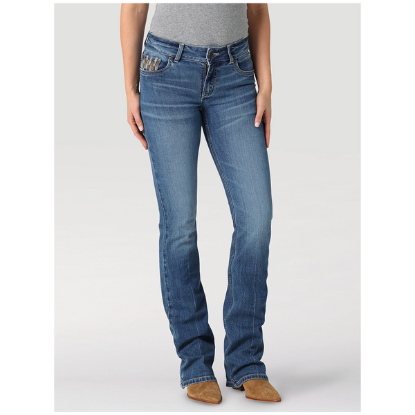 112328736 Wrangler Women's Retro Mae Bootcut Mid Rise Jean - Faye