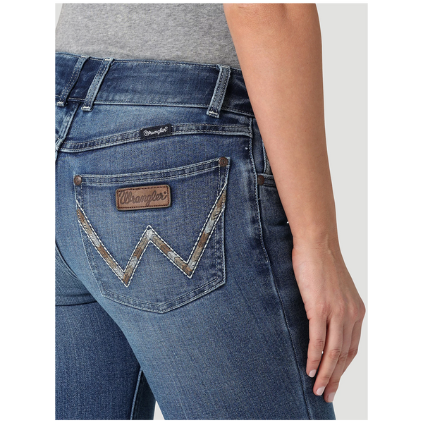 112328736 Wrangler Women's Retro Mae Bootcut Mid Rise Jean - Faye