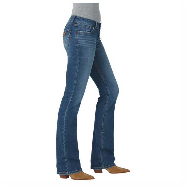 112330009 Wrangler Women's Retro Mae Mid Rise Bootcut Jean - Jodie