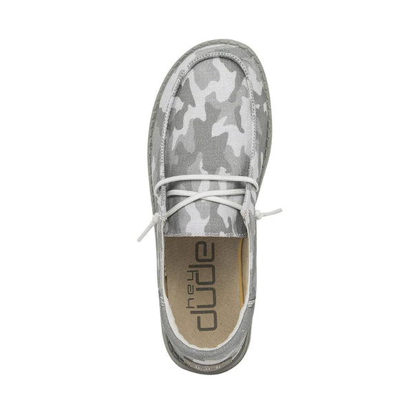 Hey Dude Women's Wendy Funk Cloud Camo Shoe