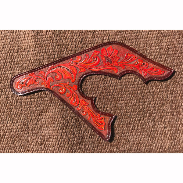 Wire Horse Rough Out Leather Custom Chaps