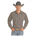 30S6046 Panhandle Men's Satin Dobby Stripe Western Snap  Long SleeveShirt