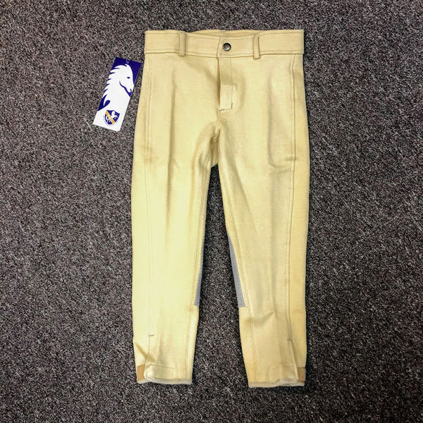 347031 Royal Highness Child Cotton Low Rise Euro Seat Breech Tan