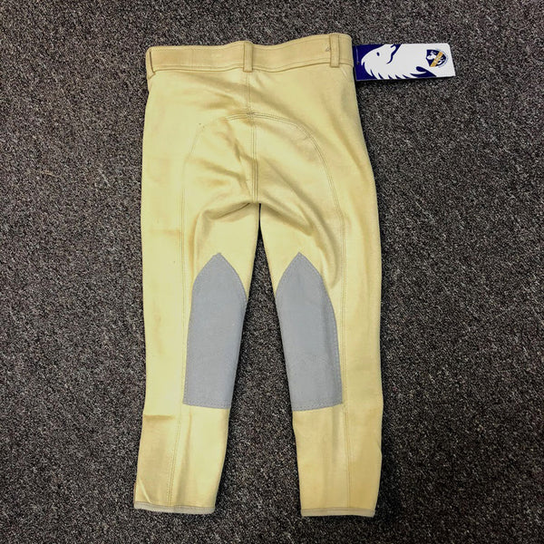 347031 Royal Highness Child Cotton Low Rise Euro Seat Breech Tan