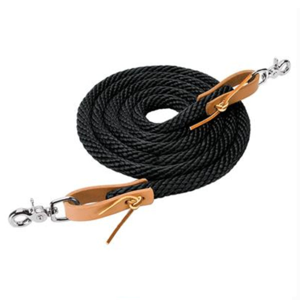 35-2027 Weaver Leather Poly Nylon Roper Rein- 8 Foot