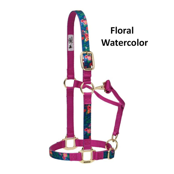 35-6785 Weaver Leather Pattern Adjustable Horse Halter