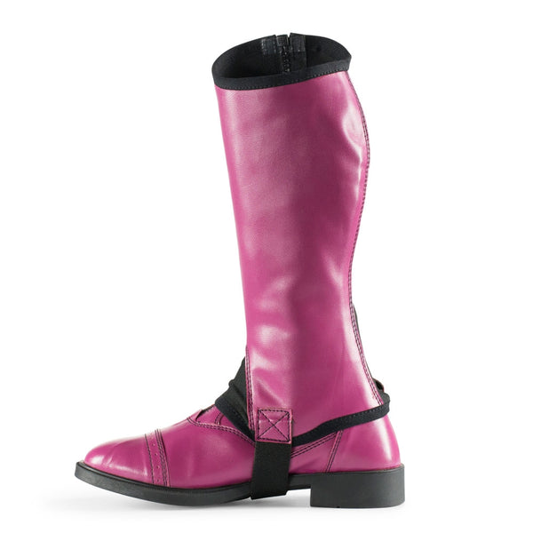 37264 Horze Children's Maja PU Leather Chaps