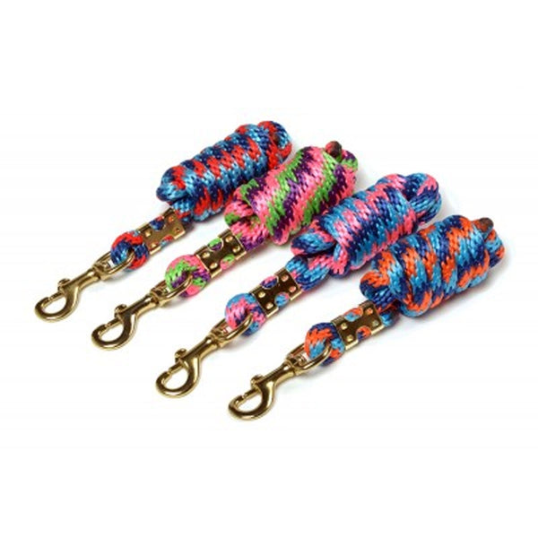 388 Shires Topaz Lead Rope Poly Great Colors!