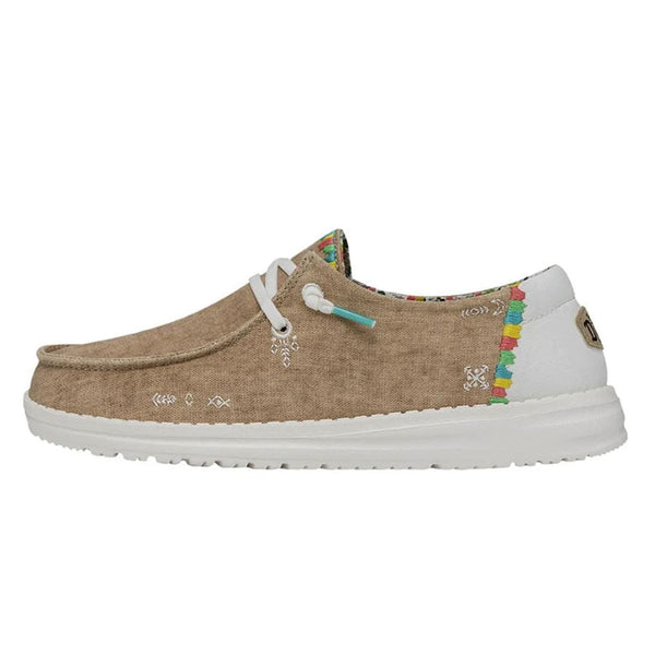 40054-202 Hey Dude Ladies Wendy Boho Shoes- Sand