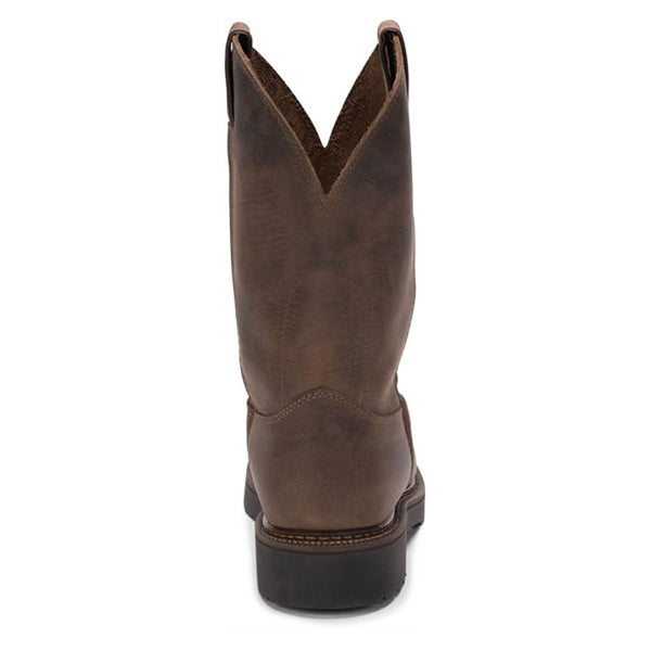 4444 Justin Men's Work Boot Baulsters - Bay Gaucho