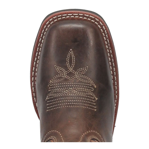5890 Laredo Women's Astras Leather Western Cowboy Boot- Leopard Print/Tan