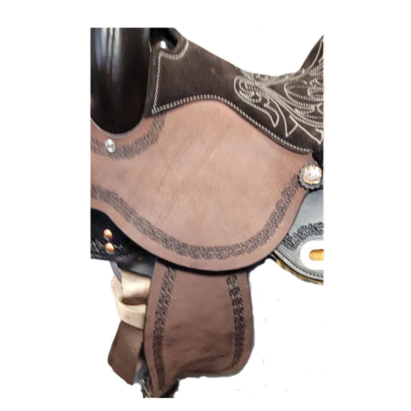 6232-745C-05 High Horse Alice Barrel Saddle 14.5 Inch Wide Tree