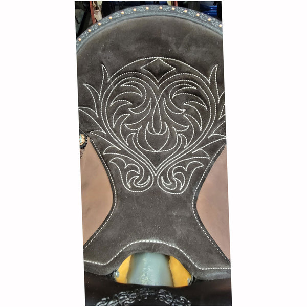 6232-745C-05 High Horse Alice Barrel Saddle 14.5 Inch Wide Tree