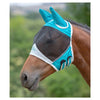 6662 Shires Fine Mesh Fly Mask with Ears - Teal